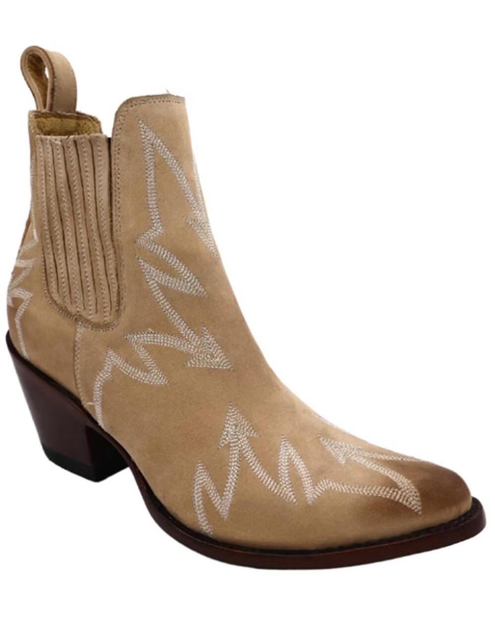 NEW OLD GRINGO women's chelsea booties in bone